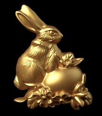 Силиконовый молд № 5004 Заяц