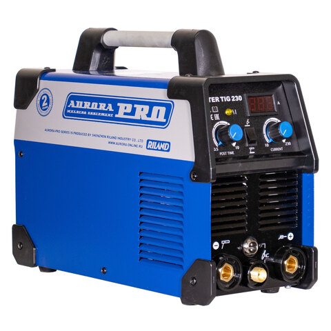 Аппарат аргонодуговой сварки AuroraPRO INTER TIG 230 (TIG+MMA) MOSFET
