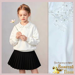 Блуза хлопок д (9-13) 260615-F-71031