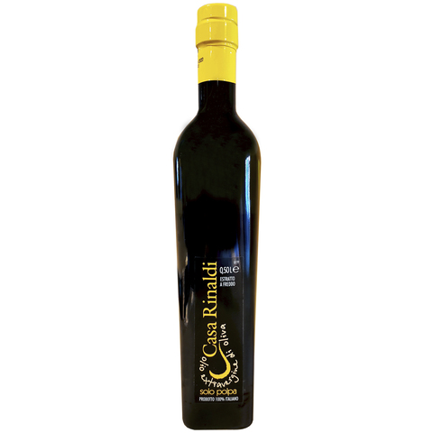 Масло Casa Rinaldi из мякоти оливок нефильтрованное Extra Vergine 500мл