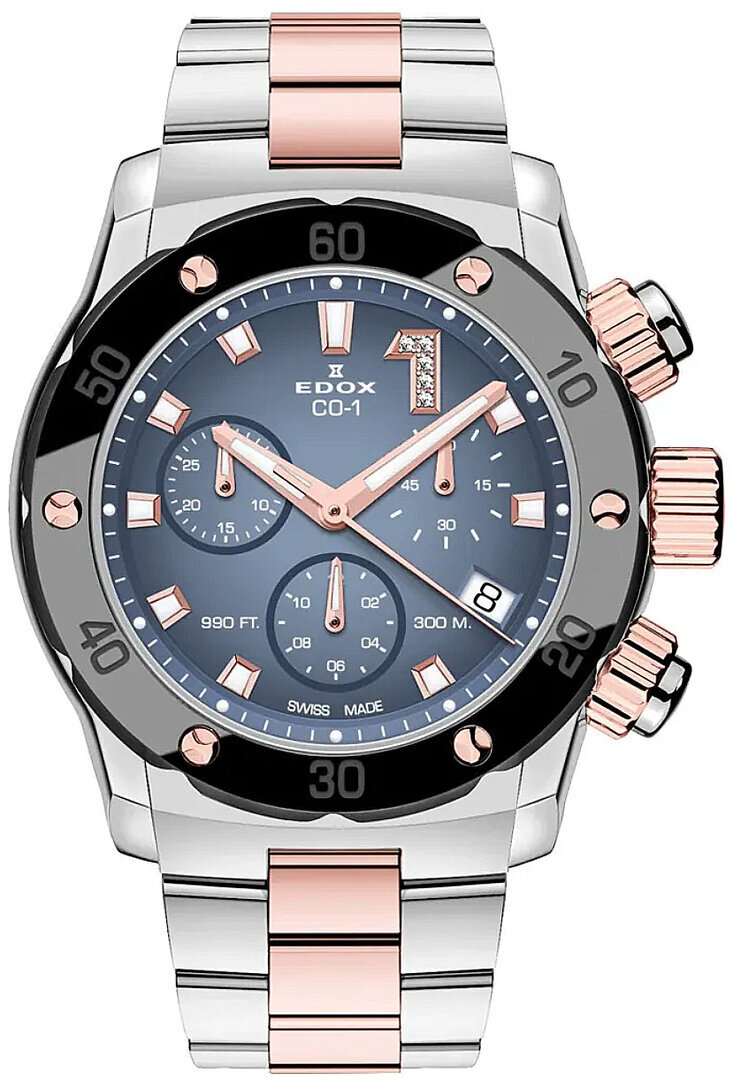 Часы женские EDOX 10255 357RM BUIDR CO-1 Chronolady