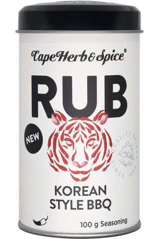 CapeHerb&Spice СПЕЦИЯ Приправа Корейский Барбекю 100г банка, R16