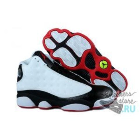 Air Jordan XIII (13) "He Got Game" Retro (White/Black/True Red)