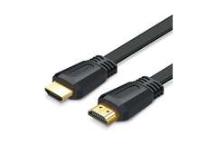 Кабель  UGREEN ED015 (50821) HDMI Flat Cable, 5м, черный