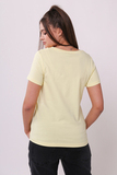 Футболка для беременных и кормящих 10590 лимонный