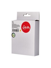 Струйный картридж Sakura C4838A (№11 Yellow) для HP Business Inkjet 1200d, 1200dn, 1200dtn, 1200dtwn, 2300, 2300dtn, 2300n, 2800,  2800dt, 2800dtn; Designjet 100plus, 110plus nr, 110plus, 110plus r, 111, 70; Color Inkjet cp1700, cp1700d, 1700ps; Offi