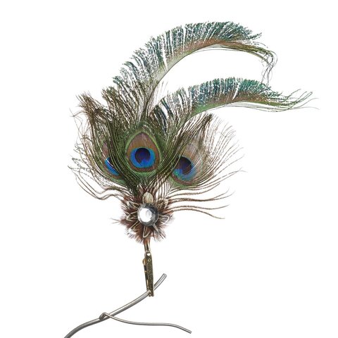 Павлин на клипсе 29см Goodwill