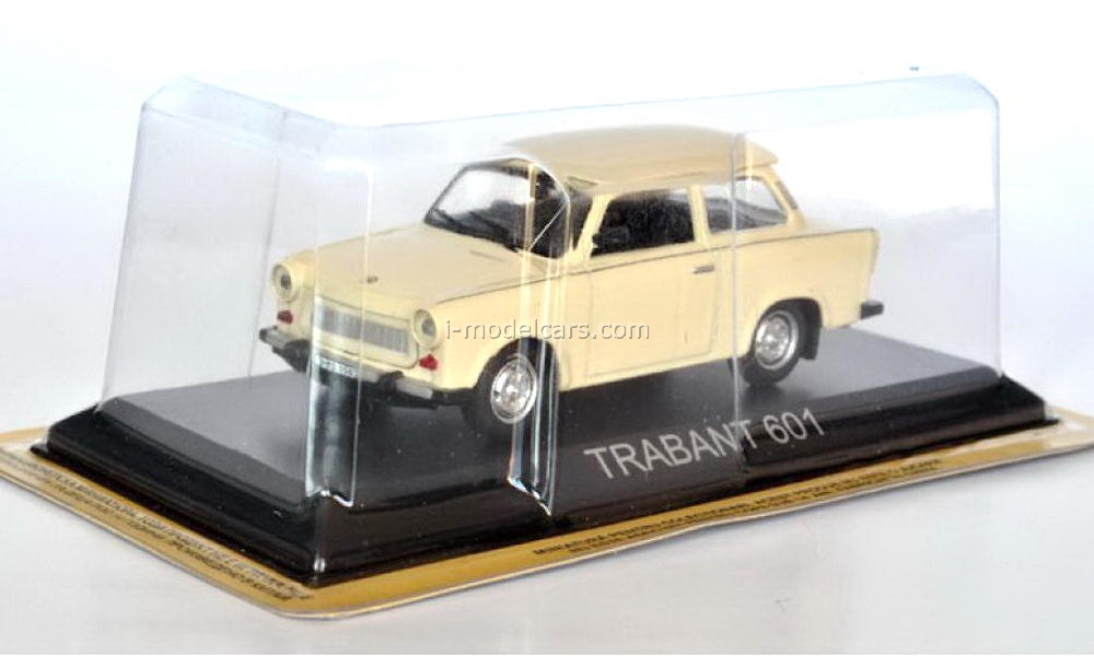 Trabant 601 Beige East Germany Small Car USSR 1964 Year 1/43 Scale Diecast  Model