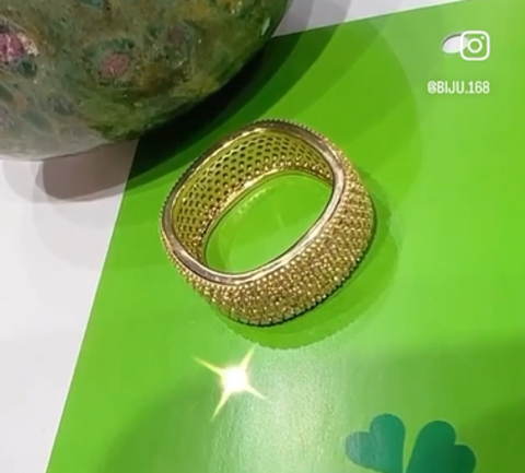 Кольцо квадратное золото