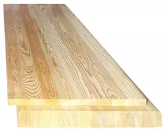 Мебельный щит 2000*600*18 А цельноламельный. Лиственница.
