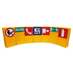 Детские игровые панели со знаками  7шт.