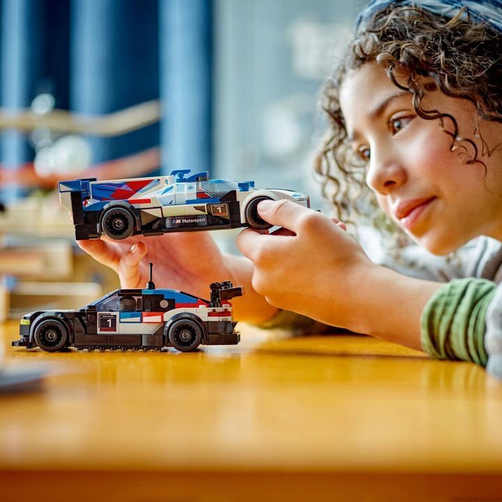Конструктор LEGO Speed Champions - Гоночные автомобили BMW M4 GT3 и BMW ...
