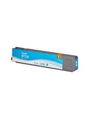 Струйный картридж Sakura F6T81AE (№973X Cyan) для HP PageWide Pro 452dn, 452dw, 477dn, 477dw MFP, 552dw, 577dw, 577z MFP, Managed MFP P57750dw, P55250dw, пигментный тип чернил, голубой, 110 мл., 7000 к.