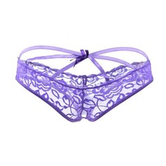Стринги с доступом Purple Bow, 3XL