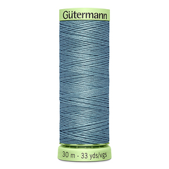 Нить Top Stitch 30/30 м для декоративной отстрочки, Gutermann, 827 сизый