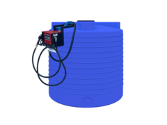 Стационарная Мини АЗС PT-V6000 Политим 60 л/мин 6000 л. 220В (2800x2800x2036см;синий) - арт.560837