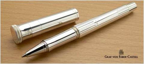 Ручка-роллер Graf von Faber-Castell Classic Sterling Silver