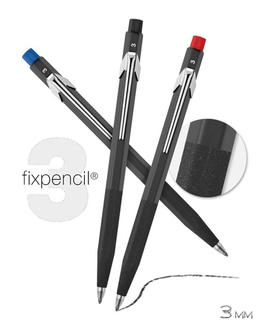 Карандаш механический Caran d’Ache Office Fixpencil Classic 3, 3 mm, Buttons Assorted (3.289)