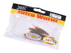 Слаги съедобные искусственные Lucky John TRICK ULTRAWORM 1,4in (35 мм), цвет PA16, 12шт.