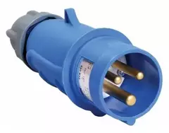 ИЭК Вилка переносная ССИ-013 2Р+РЕ 16А 200-250В IP44 PSR01-016-3