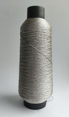 Шнур серебро тёплое 6 сложений 0,5мм