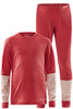 Комплект термобелья Craft Baselayer Set Red детский