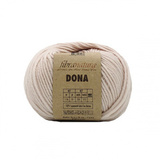 Пряжа Fibra Natura Dona 106-40 теплый беж