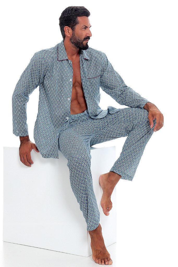 Мужская пижама с орнаментом B&B