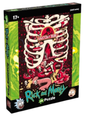 Пазл Rick&Morty / Рик и Морти Анатомия