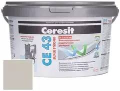 Затирка для широких швов от 5 до 40 мм Церезит СЕ 43 Super Strong серая