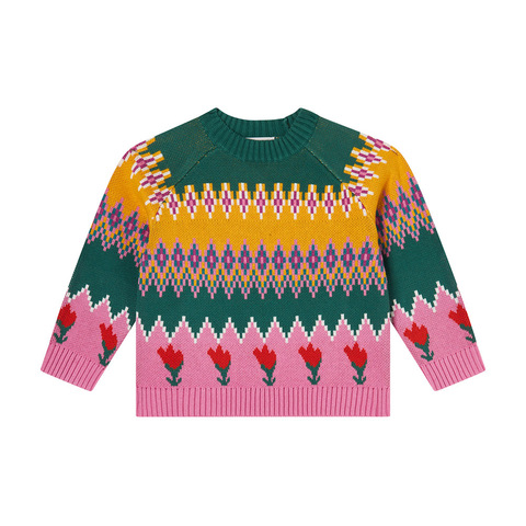 Джемпер Stella McCartney Kids Tulip Fair Isle