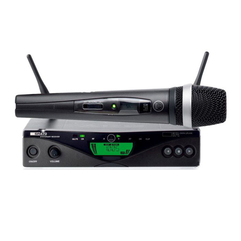 (600.1-630.5МГц) радиосистема: приёмник SR470, порт. передатчик+микрофон СK99L+микрофон с оголовьем C555L__2