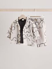 Комплект из трех предметов для малышей Next E47-906, Молочный, Темно-серый