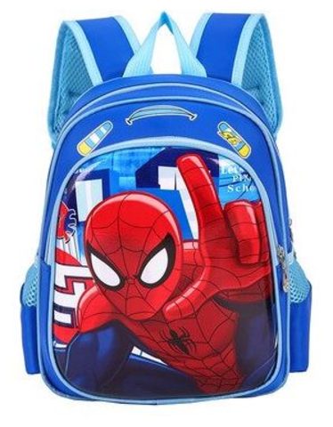 Супергерои Человек паук и Бэтмен детский рюкзак