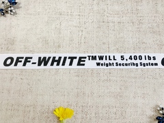 Лента репсовая с принтом, ш. 2,4-2,5 см, белый