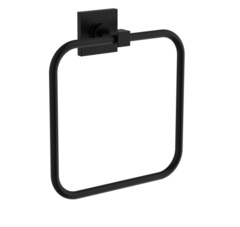 VitrA A4480336 Root Square Держатель для полотенец, черный матовый фото