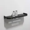 Fixsen FX-843F "HI-TECH" Полка прямоугольная одноэтажная графит