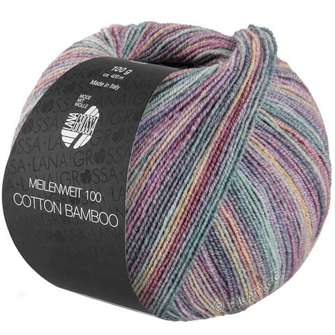 Lana Grossa Meilenweit Cotton Bamboo Sole Mix 6418