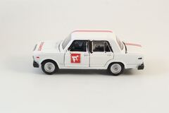 VAZ-2107 Lada Olympics Sports Committee 1980 Agat Mossar Tantal 1:43