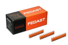 Гвозди 3.0*25 мм для монтажного пистолета с кованым наконечником FEDAST
