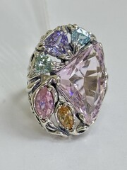 Глория (кольцо из серебра)