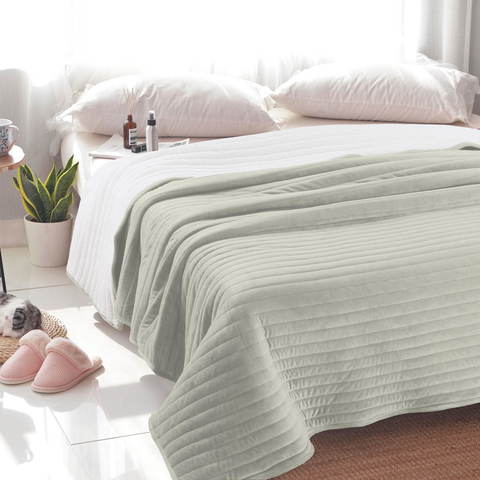 Плед 220х240 Sofi De MarkO Либерти серый