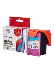 Струйный картридж Sakura F6V24AE (№652 Tri-colour) для HP DeskJet Ink Advantage 1115, 2135, 3635, 3755, 3785, 3835, 3836, 4535, 4675, 5075, 5275 AIO, водорастворимый тип чернил, триколор, 20 мл., 300 к.