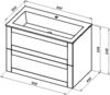 Aquanet 313246 Тумба Терра 90 цв.маренго (313246)