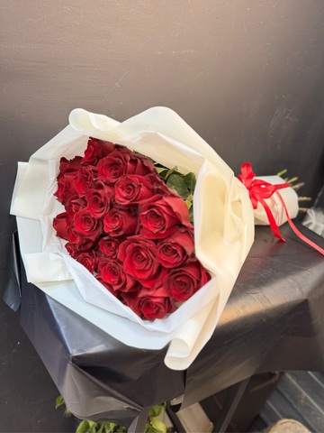 Роза бордовая Эксплорер 70-90 см