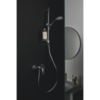Ideal Standart BD250AA CERAPLAN Настенный смеситель для душа, монтаж на стандартных эксцентриках, металлические накладки, картридж FirmaFlow 38 мм с функцией HWTC (ограничение максимальной температуры горячей воды), без душевого гарнитура, металличес