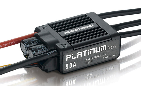 ESC регулятор Hobbywing platinum series 50a v3