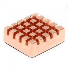 RA026   Радиатор медный  ACD Fine Copper Heat Sink (14*12*5.5mm)  for Raspberry Pi3 B, Pi3 B+, Pi4