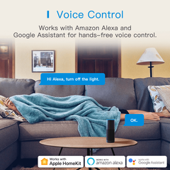 MSS510 Умный выключатель Meross Smart WiFi Wall Switch-Physical Button