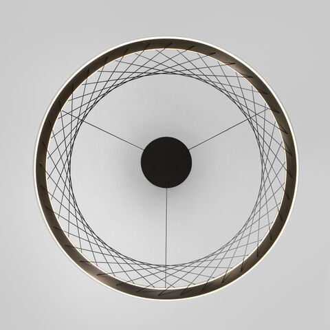 Подвесная светодиодная люстра Eurosvet Parafe 40025/1 LED серый